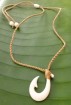 Bone Fish Hook Necklace - 12 per order